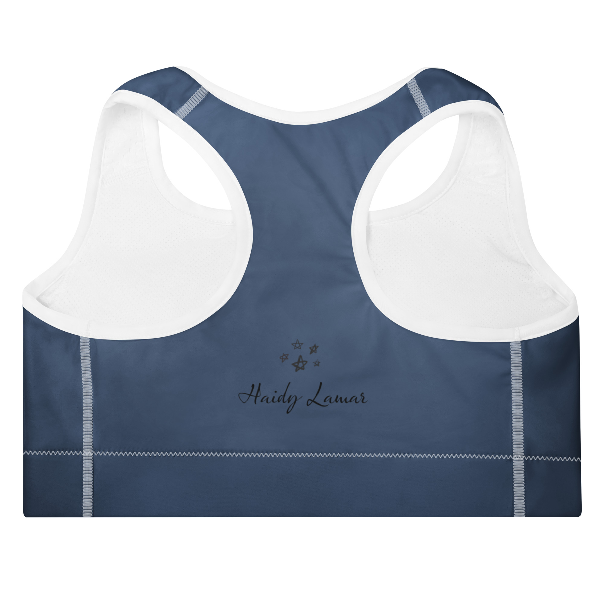 all over print padded sports bra white back 6ac51fea2cb0e