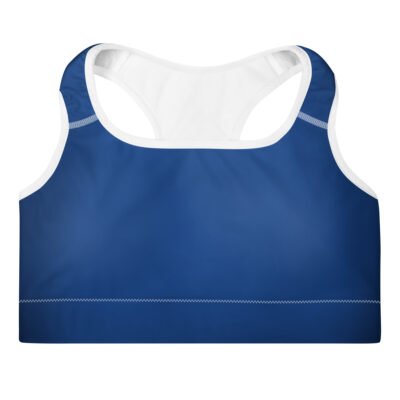 blue eletric sports bra