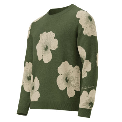 knitted crew neck sweater