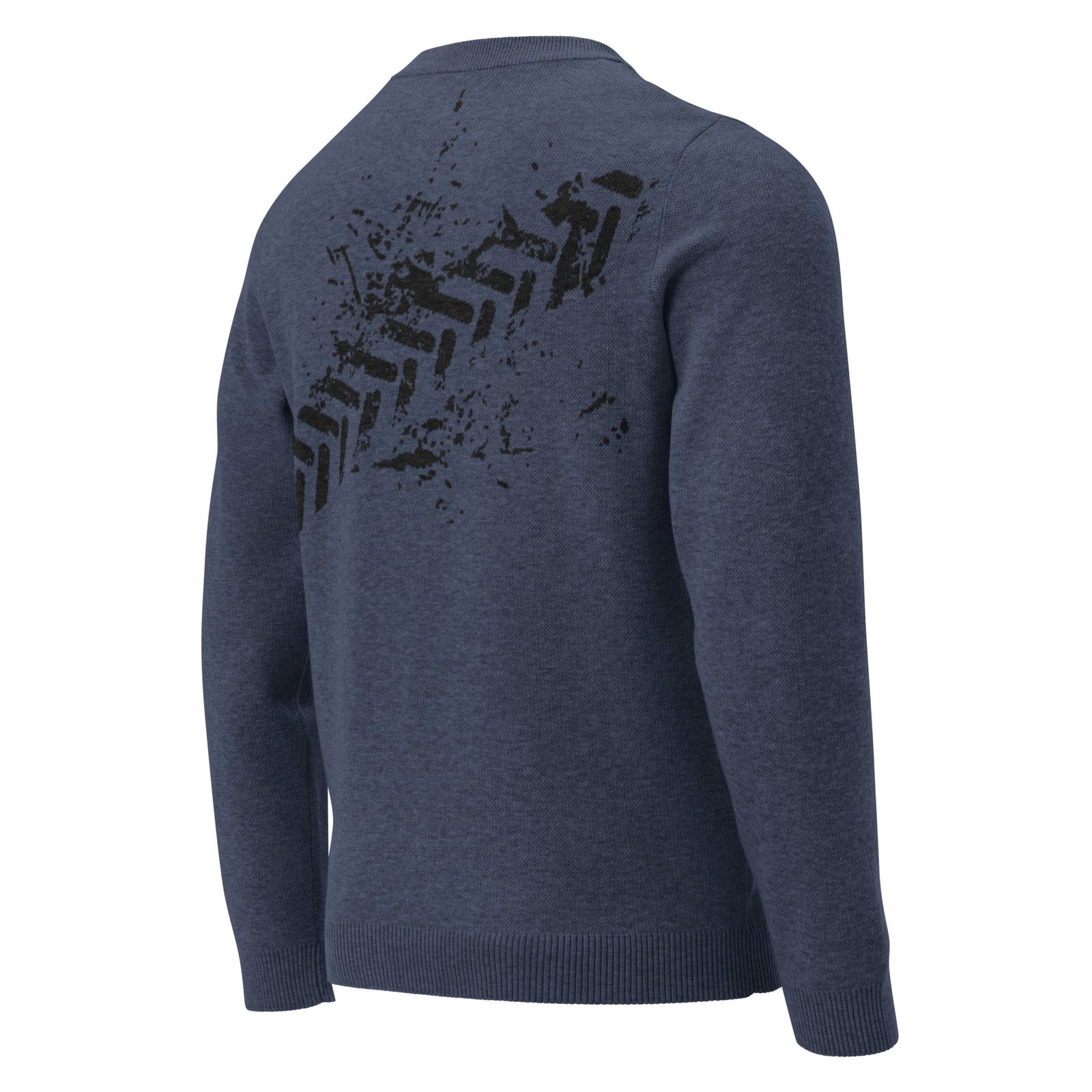 men navy riders sweater