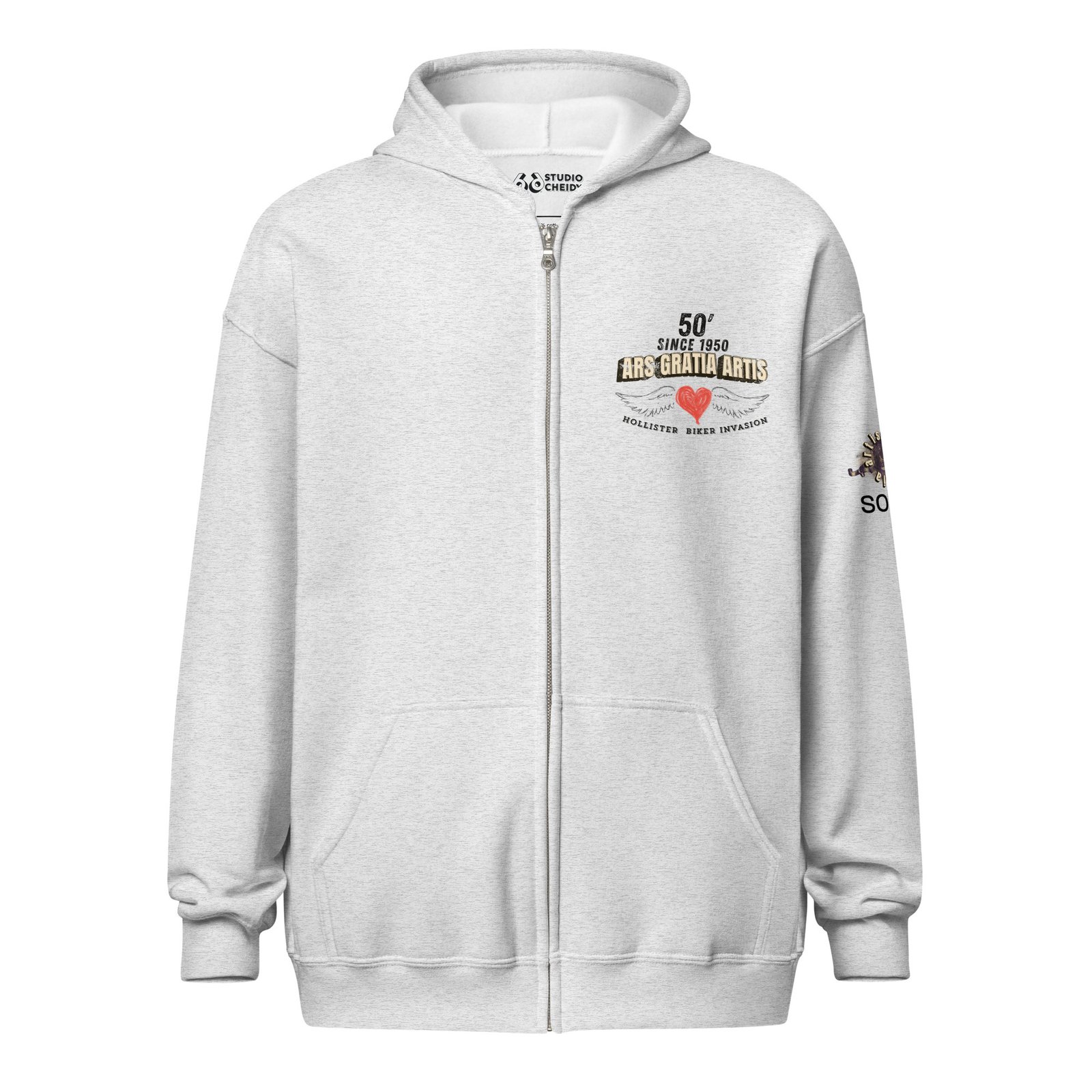motorcycle zip up hoodie