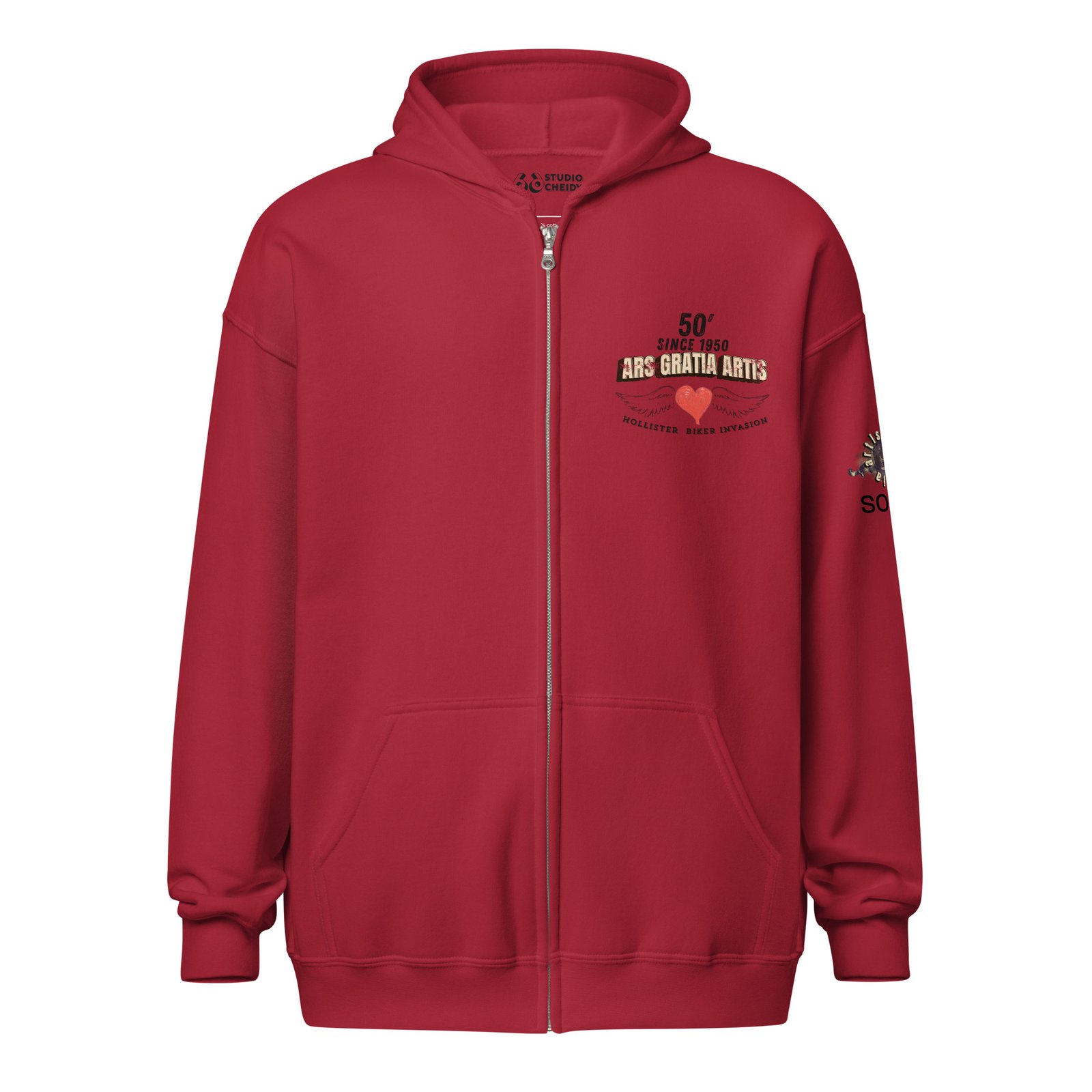 motorcycle zip up hoodie