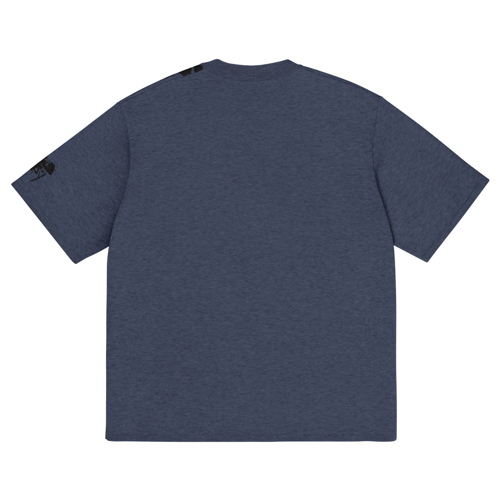 men navy knitted zoo ground