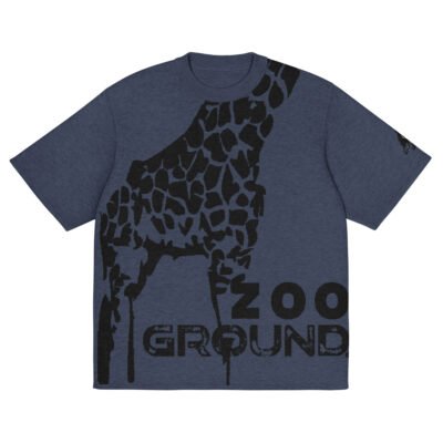 men navy knitted zoo ground